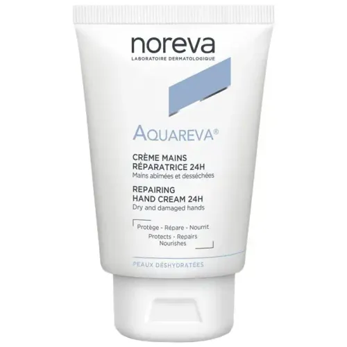 Aquareva Crème Mains Réparatrice Hydratation 24h Non Grassea