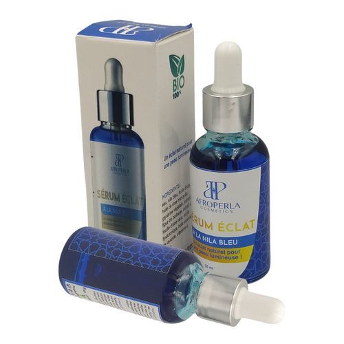 Sérum Eclat A La Nila Bleu (hydratant, Éclaircissant) 