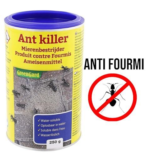 Poudre Anti-fourmis Green 250 G – Traitement Anti-infestation Puissant