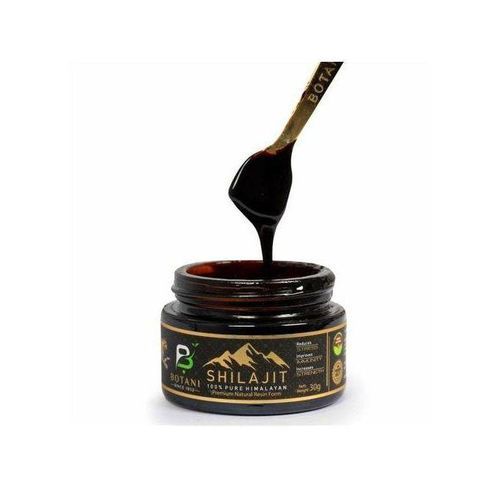 Shilajit Résine Biologiques - Naturelle Pure (30g) Detox, Mémoire (semi-liquid Resin)