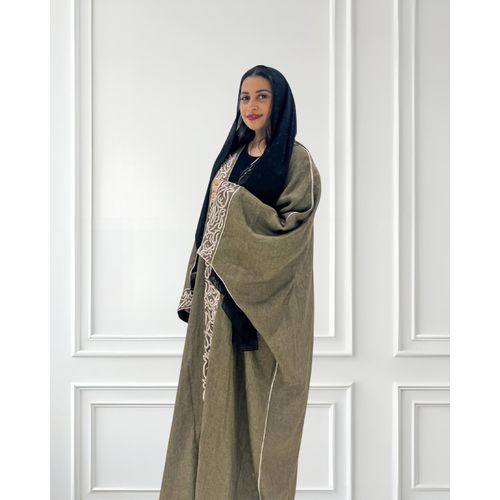 Abaya Femme Élégante Avec Broderie