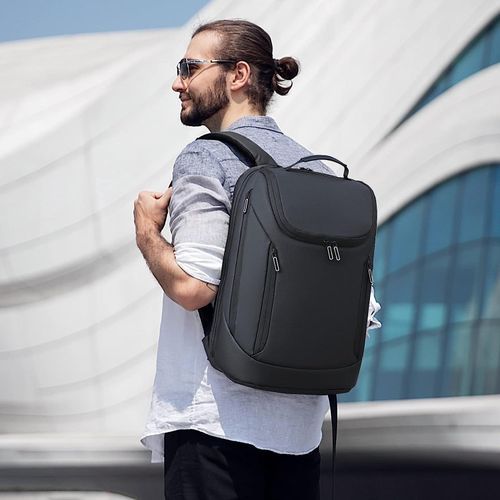 Sac À Dos De Voyage Étanche Pour Ordinateur 15,6 Pouces Avec Port De Charge Usb