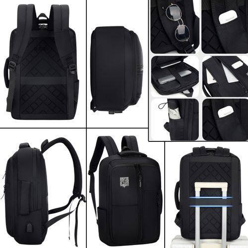 Sac À Dos Pour Ordinateur Portable 15,6 Pouces - Fonctionnel Et Spacieux