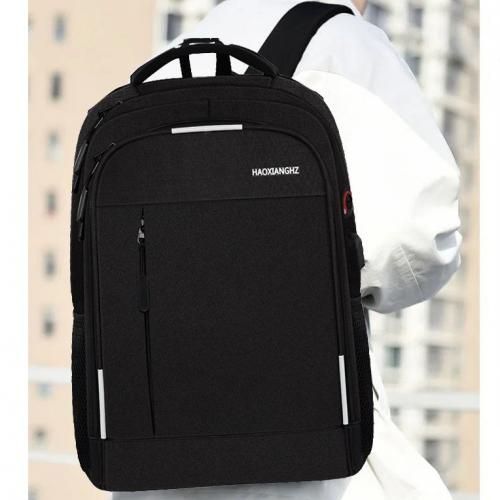 Haoxiang Backpack Ordinateur, Business Loisirs, Voyage, Cartable Étudiant Avec Port Usb
