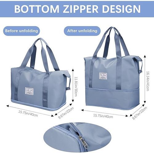 Sac De Rangement De Voyage Pliable Léger Grande Capacité Pour Vêtements