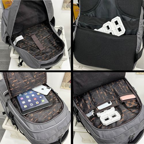 Sac À Dos Ergonomique Multifonction Avec Plusieurs Compartiments Pratiques