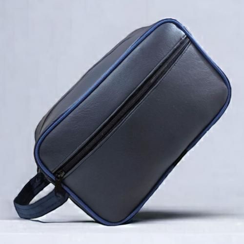 Sac En Cuir, Ensemble Organisateur De Voyage, Petit Sac De Toilette