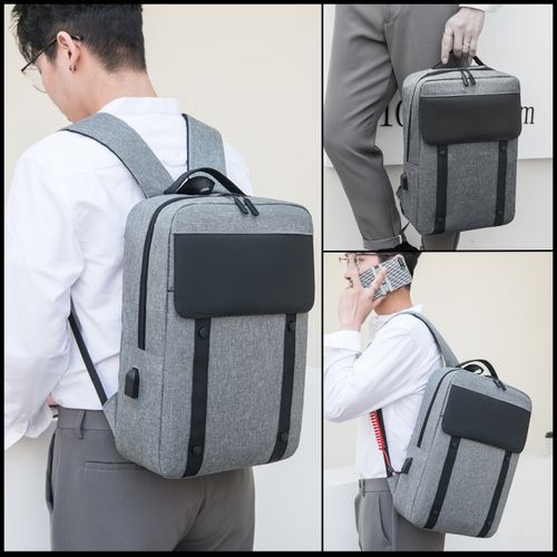 Sac À Dos Multifonction Imperméable Avec Compartiment Pour Ordinateur Portable.