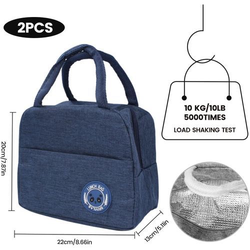Sac À Lunch Isotherme Réutilisable Pour Travail, Voyages, Plage, Pique-nique