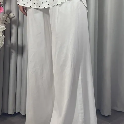 Pantalon En Lin 