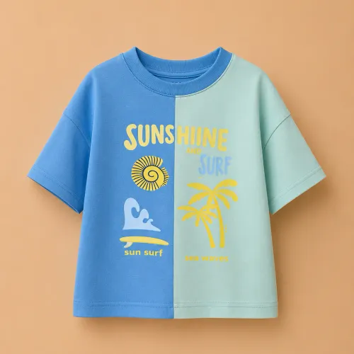 Ensemble Garçon “sunshine & Surf” – Esprit Bord De Mer