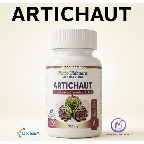 Complément Alimentaire Artichaut 300 Mg 60 Gélules – Digestion Et Bien-être Du Foi