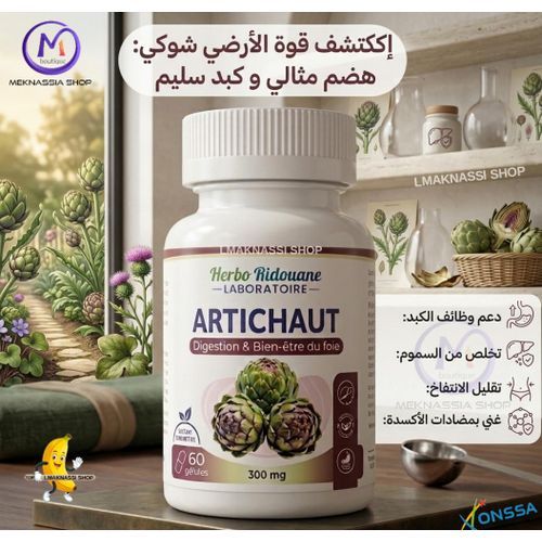 Complément Alimentaire Artichaut 300 Mg 60 Gélules – Digestion Et Bien-être Du Foi