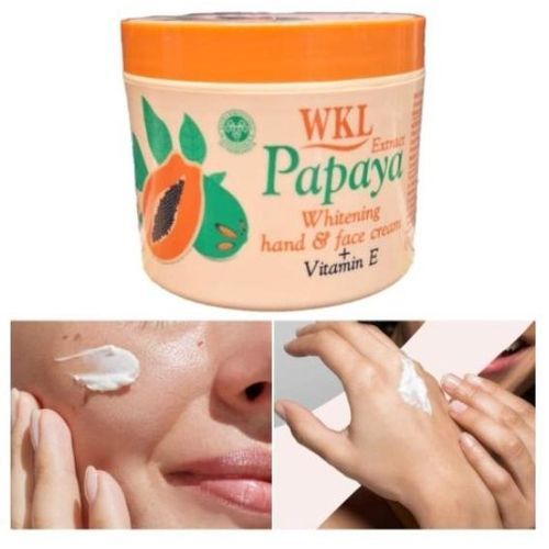 Crème Éclaircissante Pour Les Mains Et Le Visage À L'extrait De Papaye Fruits Of The Wokali + Vitamine E