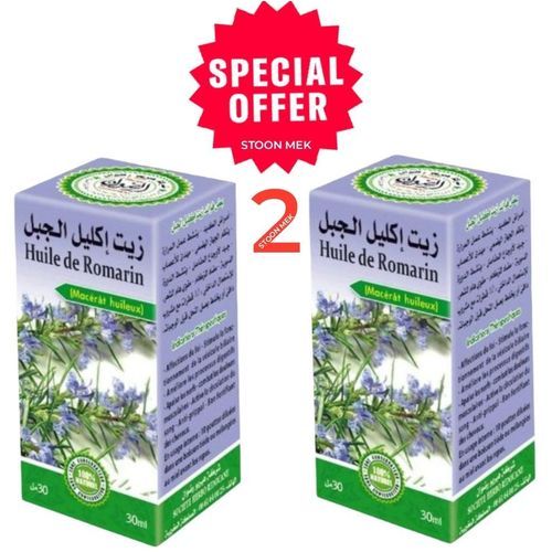 Lot De 2 Huiles De Romarin 30 Ml