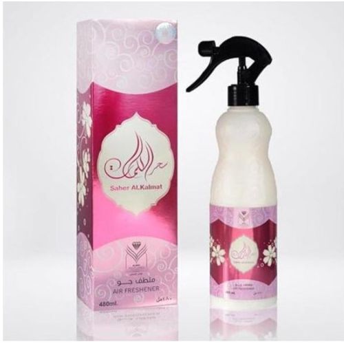 Almas Coffret Désodorisant Sehr Al Kalimat, 480 Ml, Encens 30 Grammes, Au Parfum De Rose Et Dencens.
