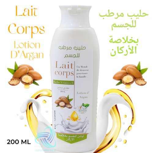Lait Corporel Argane 100 % Bio