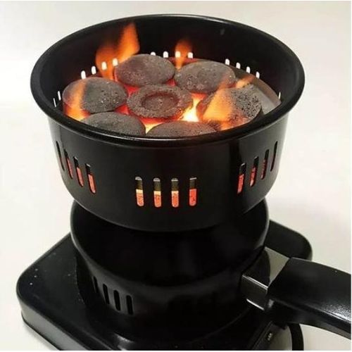 Brûleur De Charbon,chauffe-eau Pour Le Thé Et Le Café Réchaud Électriq,noirue
