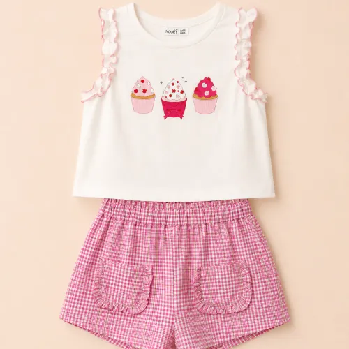 Ensemble Fille Gourmand & Tendance – Douceur Estivale