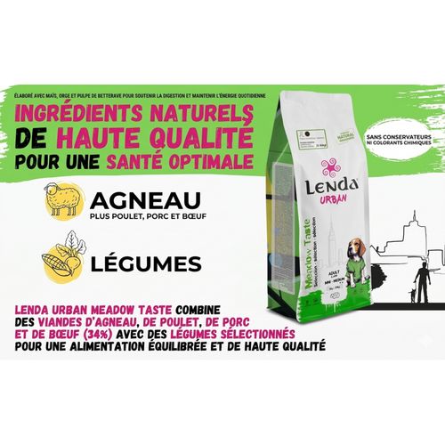 Urban Meadow Taste - Agneau: Mini-medium