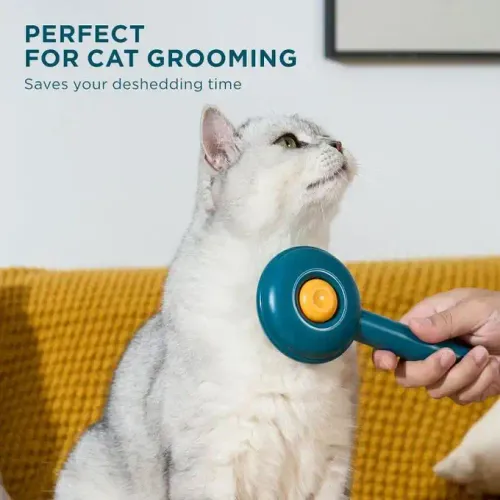 Brosse De Toilettage Pour Chats Et Chiens,élimine Les Poils Lâches Couleur Aléatoire