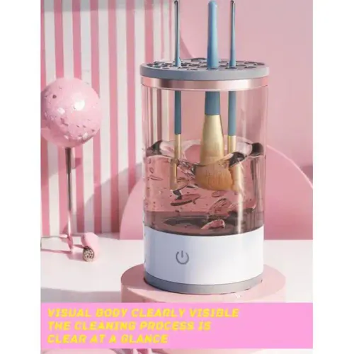 Machine Électrique Pour Nettoyage De Pinceaux Makeup – Dispositif Automatique Portable