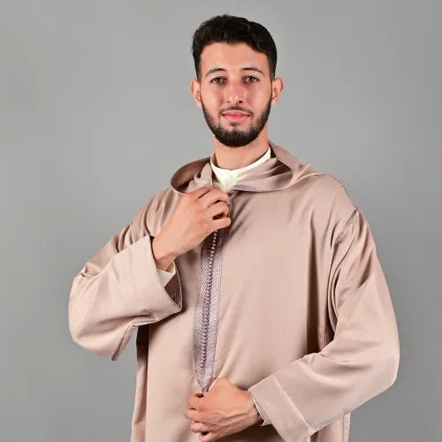 Djellaba Mlifa A La Main Haute Couture