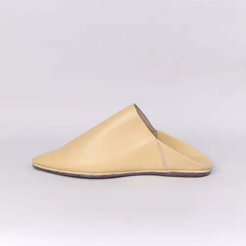 Babouche Cuir Homme 