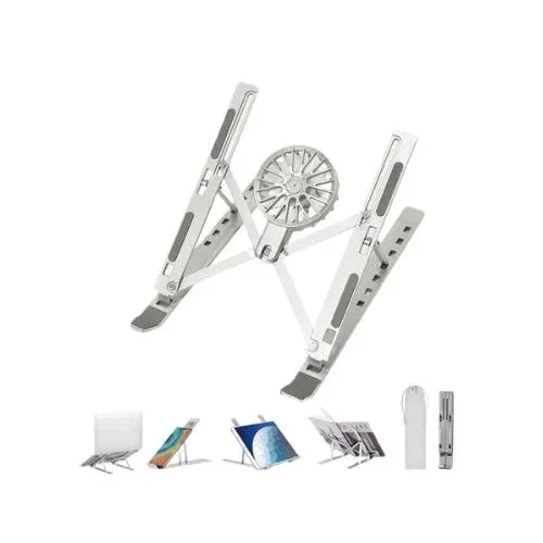 Support Pour Pc Portable Avec Ventilateur Intégré – Compact, Silencieux & Ergonomique