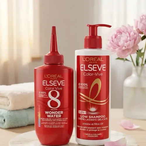  Elseve Color Vive Low Shampoo + 8 Second Wonder Water