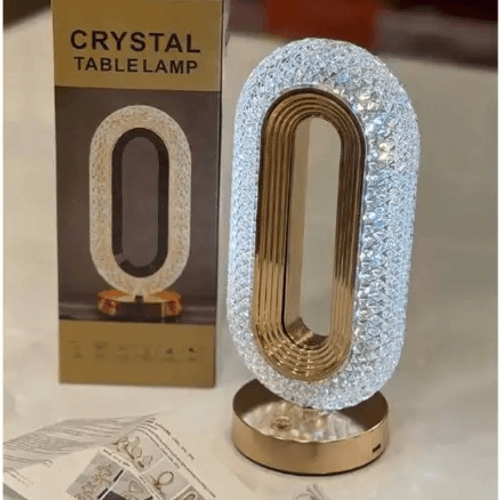Lampe Cristal Décorative Led – Style Élégant Rechargeable