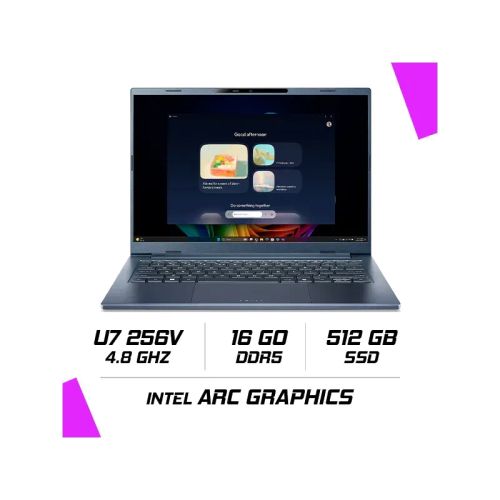 Acer Swift Go 14 Ai Intel Core 7 258v/16go Ddr5/512gb Ssd/14 60hz/win11