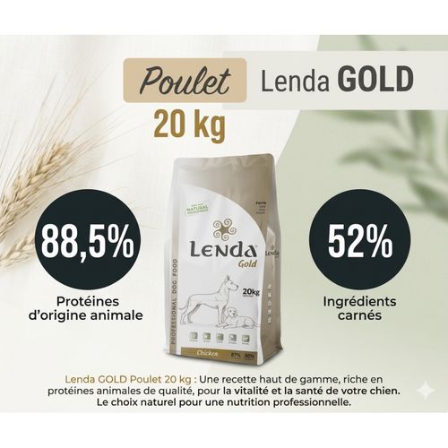 Croquette Chien Poulet : Low Allergen