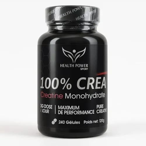 Créatine Monohydrate 500mg 240 Gélules