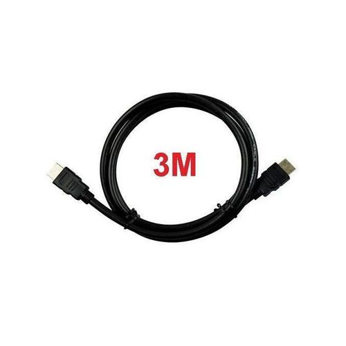 Câble Mâle Mâle Longueur 3 Mètres Tv Ps Pc Ordinateur 