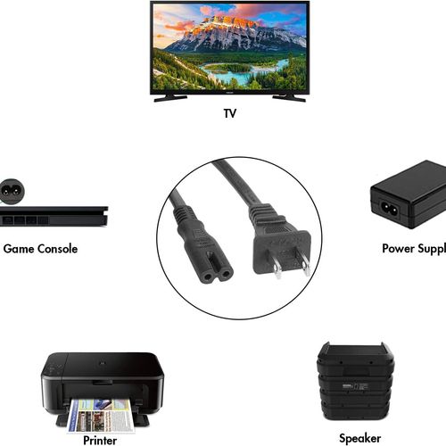 Câble D'alimentation 1m Secteur De Remplacement Pour Playstation 