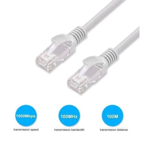 Câble Réseau Ethernet Rj45 Cat6 30 Mètre Haut Débit Qualité