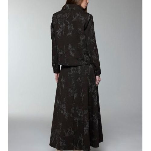 Combinaison Double À Motifs Jacquard Avec Détail En Cuir Tk-1657