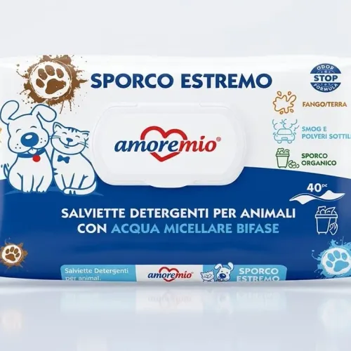 Lingettes Humides Pour Chiens Et Chats | 40 Pcs