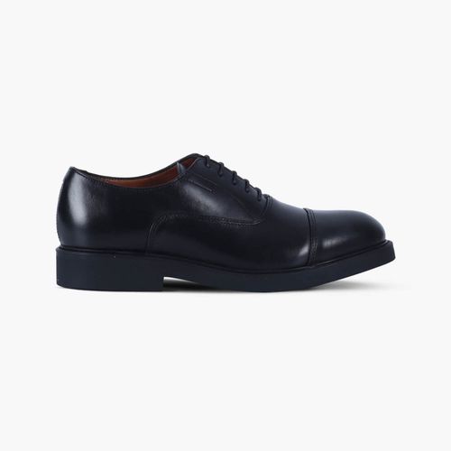 Mens Black Leather Oxford Shoes