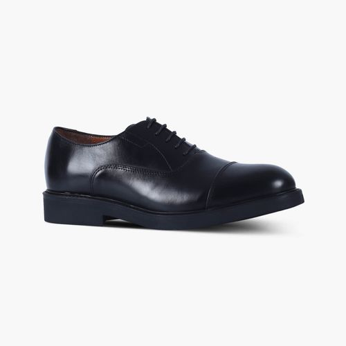 Mens Black Leather Oxford Shoes