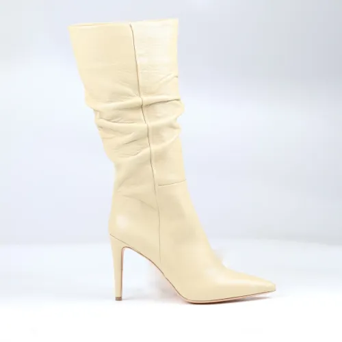 Hily Beige Leather