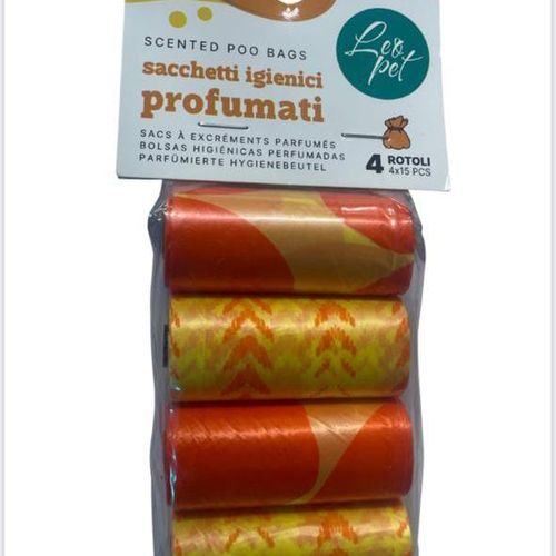 Sacs Hygiéniques Parfumés A Lorange Couleurs Assorties 4*15pcs