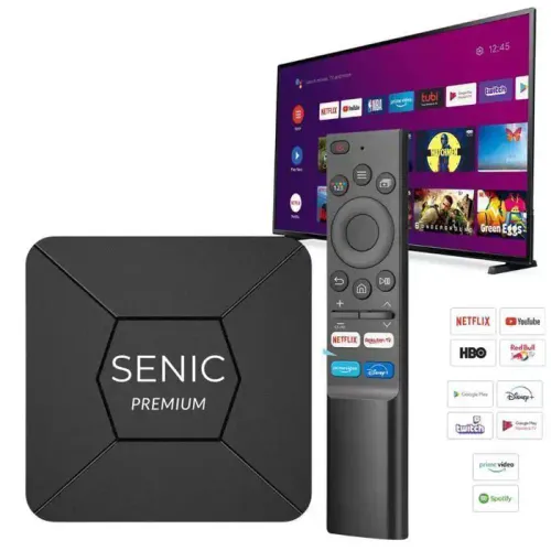 Tv Box Android - Sc-500 Premium - 4k Ultra Hd - Android 14 - Wi-fi Et Ethernet