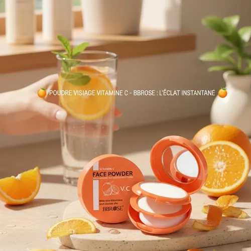 Poudre Visage Vitamine C – L’éclat Instantané