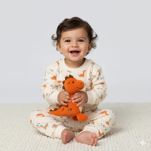 Ensemble Pyjama Bébé Dino Rêves