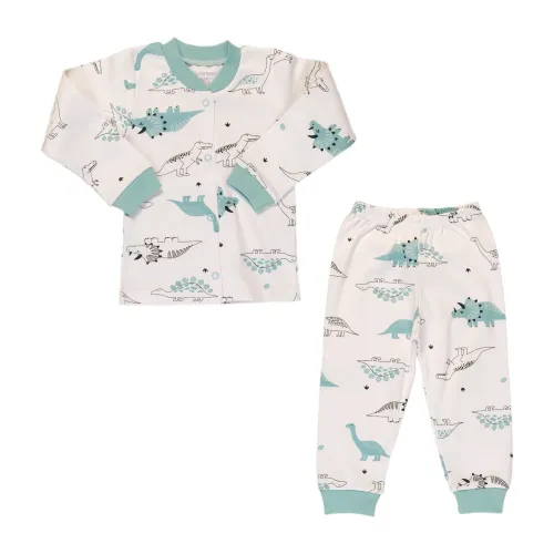 Pyjama Doudou Dinosaure À Boutons Pression