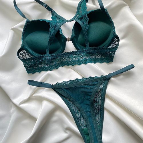 Soutien-gorge Push-up Fermeture Avant Demi-buste