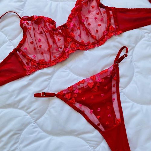 Dentelle Romantique – Rouge