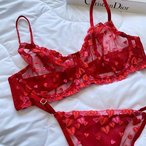 Dentelle Romantique – Rouge